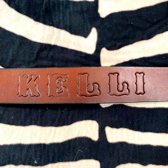 Kelli leather belt - Picture 1 of 16
